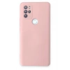 Mey İthalat®  General Mobile GM 21 Pro Kılıf Nano içi Kadife Silikon - Pudra