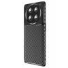 Mey İthalat®  Honor Magic 7 Lite Kılıf Auto Focus Karbon Kapak - Siyah