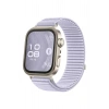 Mey İthalat®  Huawei Fit 4 Braid Kordon - Lila