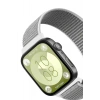 Mey İthalat® Huawei Fit 4 Hasırlı Cırtcırtlı Kordon - Beyaz