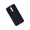 Mey İthalat®  Huawei Mate 10 Lite Kılıf Nano içi Kadife Silikon - Lacivert