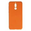 Mey İthalat®  Huawei Mate 10 Lite Kılıf Nano içi Kadife Silikon - Turuncu
