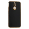 Mey İthalat®  Huawei Mate 10 Lite Kılıf Volet Silikon - Siyah