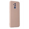 Mey İthalat®  Huawei Mate 20 Lite Kılıf Nano içi Kadife Silikon - Pudra