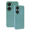 Mey İthalat®  Huawei Nova 12 SE Kılıf Auto Focus Karbon Kapak - Koyu Yeşil