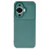 Mey İthalat®  Huawei Nova 12S Kılıf Auto Focus Karbon Kapak - Koyu Yeşil