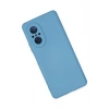 Mey İthalat®  Huawei Nova 9 SE Kılıf Nano içi Kadife Silikon - Mavi