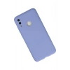 Mey İthalat®  Huawei P Smart 2019 Kılıf Nano içi Kadife Silikon - Lila