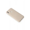 Mey İthalat®  Huawei P Smart 2019 Kılıf Nano içi Kadife Silikon - Pudra