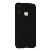 Mey İthalat®  Huawei P Smart 2019 Kılıf Nano içi Kadife Silikon - Siyah