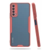 Mey İthalat®  Huawei P Smart 2021 Kılıf Platin Silikon - Pembe