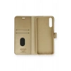 Mey İthalat®  Huawei P Smart S Kılıf Trend S Plus Kapaklı Kılıf - Gold