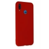 Mey İthalat®  Huawei P20 Lite Kılıf Nano içi Kadife Silikon - Kırmızı