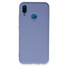 Mey İthalat®  Huawei P20 Lite Kılıf Nano içi Kadife Silikon - Lila
