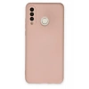 Mey İthalat®  Huawei P30 Lite Kılıf Nano içi Kadife Silikon - Pudra