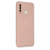 Mey İthalat®  Huawei P30 Lite Kılıf Nano içi Kadife Silikon - Pudra