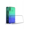Mey İthalat®  Huawei Y6P Kılıf Lüx Şeffaf Silikon - Şeffaf