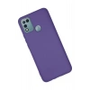 Mey İthalat®  İnfinix Hot 10 Play Kılıf Nano içi Kadife Silikon - Mor