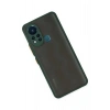 Mey İthalat®  İnfinix Hot 11s Kılıf Montreal Silikon Kapak - Yeşil