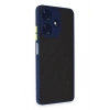 Mey İthalat®  İnfinix Hot 30 4G Kılıf Montreal Silikon Kapak - Lacivert