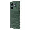 Mey İthalat®  İnfinix Smart 9 Kılıf Auto Focus Karbon Kapak - Koyu Yeşil