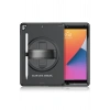 Mey İthalat® iPad 10.2 (7.nesil) Kılıf Hand Strap Tablet Kılıfı - Siyah