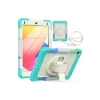 Mey İthalat®  iPad 5 Air 9.7 Kılıf Tablet Rainbow Kapak - Turkuaz
