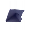 Mey İthalat®  iPad Air 13 (2024) Kılıf Kalemlikli Mars Tablet Kılıfı - Siyah