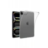 Mey İthalat® iPad Pro 11 (2024) Kılıf Anti Shock Tablet Silikon - Şeffaf