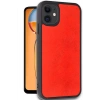 Mey İthalat®  iPhone 11 Kılıf Aras Deri Kapak - Kırmızı
