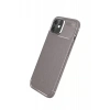 Mey İthalat®   iPhone 11 Kılıf Auto Focus Karbon Kapak - Gri