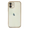 Mey İthalat®  iPhone 11 Kılıf  Lensli Silikon - Gold