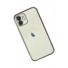 Mey İthalat®  iPhone 11 Kılıf  Lensli Silikon - Siyah