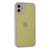 Mey İthalat®  iPhone 11 Kılıf Montreal Silikon Kapak - Mor