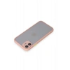 Mey İthalat®  iPhone 11 Kılıf Montreal Silikon Kapak - Pembe