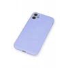 Mey İthalat®   iPhone 11 Kılıf Nano içi Kadife Silikon - Lila