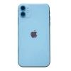 Mey İthalat® iPhone 11 Neon Fosforlu Kamera Lens - Mavi