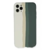 Mey İthalat® iPhone 11 Pro Kılıf Ebruli Lansman Silikon - Beyaz-Gri