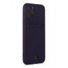 Mey İthalat®   iPhone 11 Pro Kılıf Kelvin Kartvizitli Silikon - Derin Mor