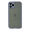 Mey İthalat®  iPhone 11 Pro Kılıf Montreal Silikon Kapak - Gri