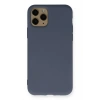 Mey İthalat®  iPhone 11 Pro Kılıf Nano içi Kadife Silikon - Gri