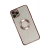 Mey İthalat® iPhone 11 Pro Kılıf Slot Silikon - Rose Gold