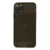 Mey İthalat®  iPhone 11 Pro Max Kılıf Fly Lens Silikon - Siyah