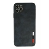 Mey İthalat® iPhone 11 Pro Max Kılıf Loop Deri Silikon - Lacivert