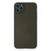 Mey İthalat®  iPhone 11 Pro Max Kılıf Montreal Silikon Kapak - Yeşil