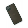 Mey İthalat®  iPhone 11 Pro Max Kılıf Montreal Silikon Kapak - Yeşil