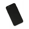 Mey İthalat®  iPhone 11 Pro Max Kılıf Nano içi Kadife Silikon - Siyah