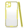 Mey İthalat®  iPhone 11 Pro Max Kılıf Platin Silikon - Sarı