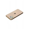 Mey İthalat® iPhone 11 Pro Renkli Kamera Lens Koruma Cam - Yeşil-Sarı