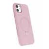 Mey İthalat®   iPhone 11 Regal Magsafe Standlı Kapak - Açık Pembe